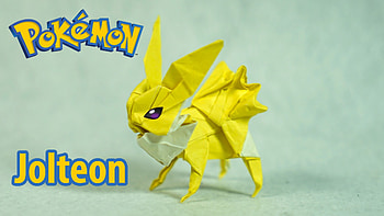 Paper Pokemon - Origami Jolteon - ãµã³ãã¼ã¹ Tutorial (Henry Pháº¡m) HD wallpaper